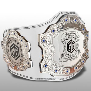 XXL SILVER CUSTOM CHAMPIONSHIP BELT  ***BEST SELLER***
